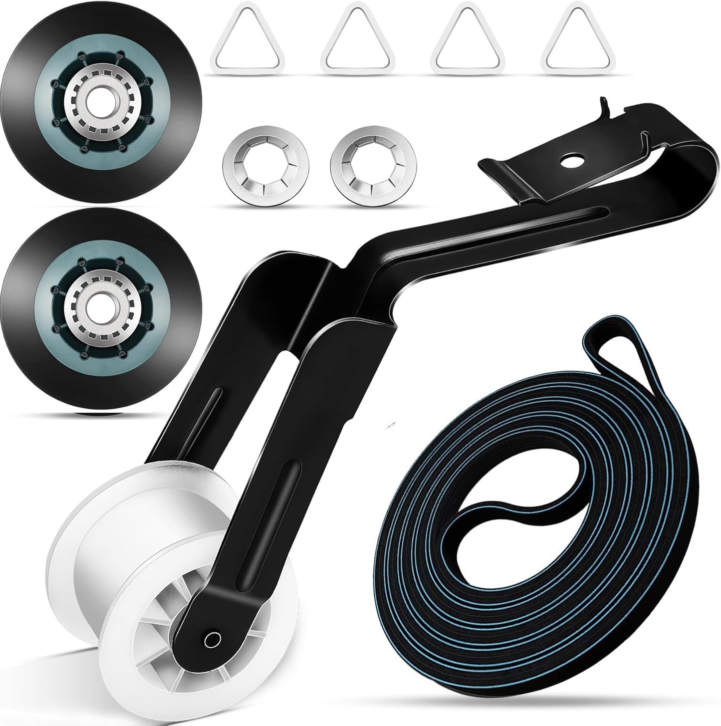 Upgraded 4392065 Dryer Repair Kit with Idler Pulley, Dryer Belt, and Roller for Whirlpool, Kenmore, Roper, Maytag, Sears, and Amana - Replaces AP3131942, AP6010582, WP691366 - by nonebrand | PAWFECTWORLDS | Appliances, Dryer Parts & Accessories, Parts & Accessories