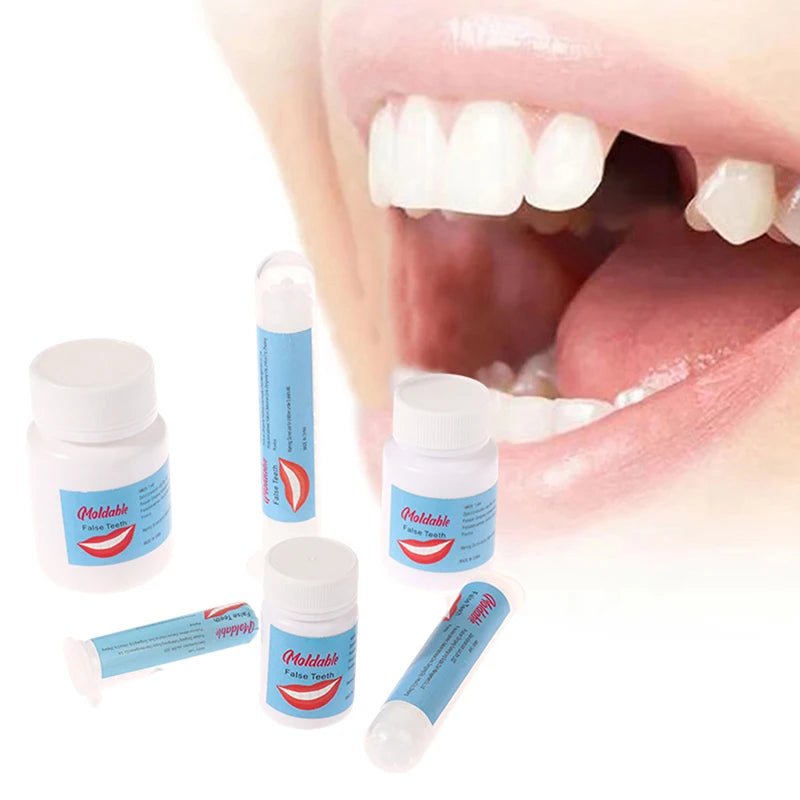 10g - 30g Temporary Tooth Repair Kit Teeth And Gaps FalseTeeth Solid Glue Denture Adhesive Teeth Whitening Tooth Beauty Tool - by PAWFECTWORLDS | PAWFECTWORLDS | , ,