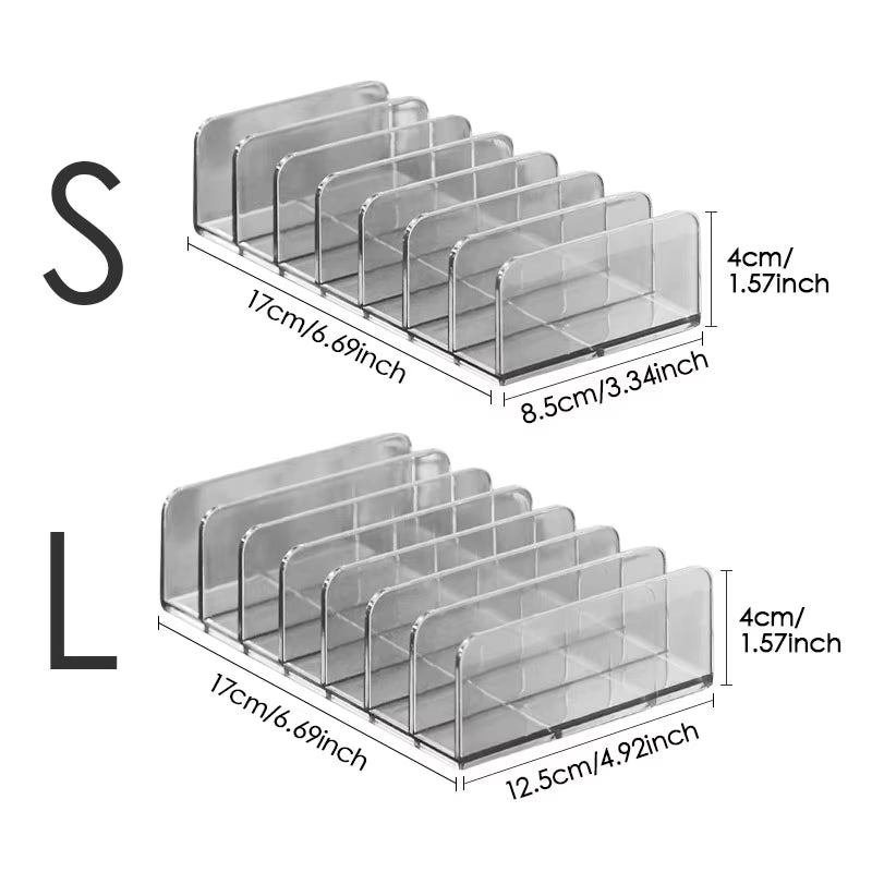 1Pc Eyeshadow Palette Organizer Clear Acrylic Makeup Storage Box Cosmetics Rack Drawer Compartment Holder Makeup Organizer - by Does not apply | PAWFECTWORLDS | Bathroom Storage & Organization, Home & Garden, Home Storage & Organization