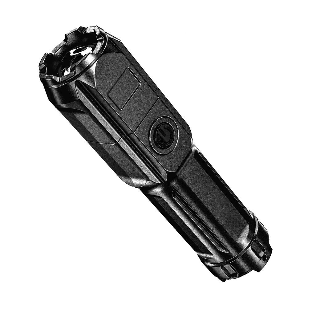 1pc Powerful Zoomable Flashlight, Outdoor Multi - functional Portable Home Small Flashlight, Telescopic Zoom Light - by PAWFECTWORLDS | PAWFECTWORLDS | , ,
