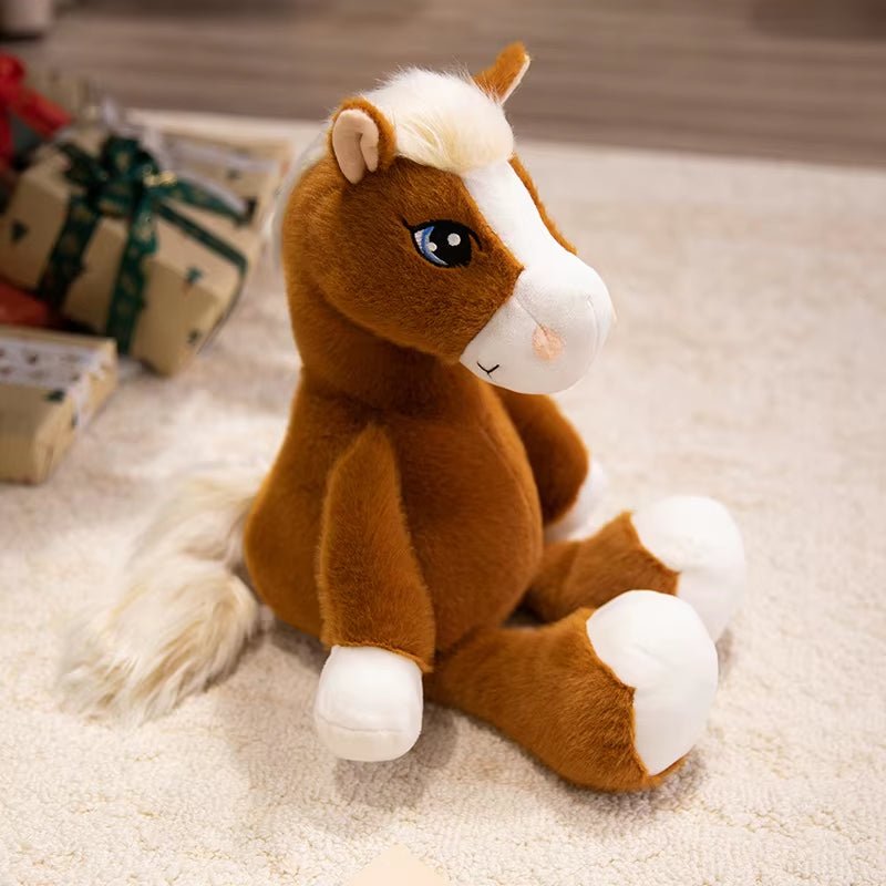 22Cm Cute Big Eyes Hanging Leg Horse Plush Dolls Movie Stuffed Animal High Quality Plush Toys Classic Birthday Gift for Children - by PAWFECTWORLDS | PAWFECTWORLDS | Stuffed & Plush Animals, Stuffed Animals & Plush, Toys & Hobbies