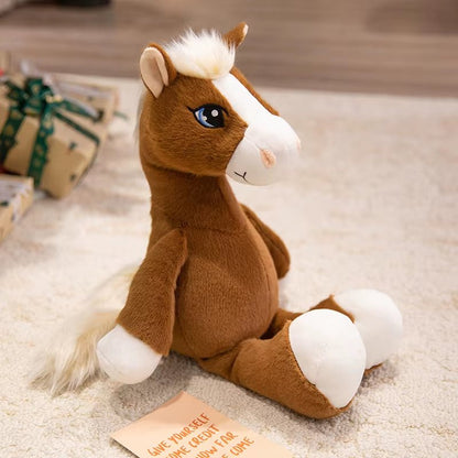 22Cm Cute Big Eyes Hanging Leg Horse Plush Dolls Movie Stuffed Animal High Quality Plush Toys Classic Birthday Gift for Children - by PAWFECTWORLDS | PAWFECTWORLDS | Stuffed & Plush Animals, Stuffed Animals & Plush, Toys & Hobbies