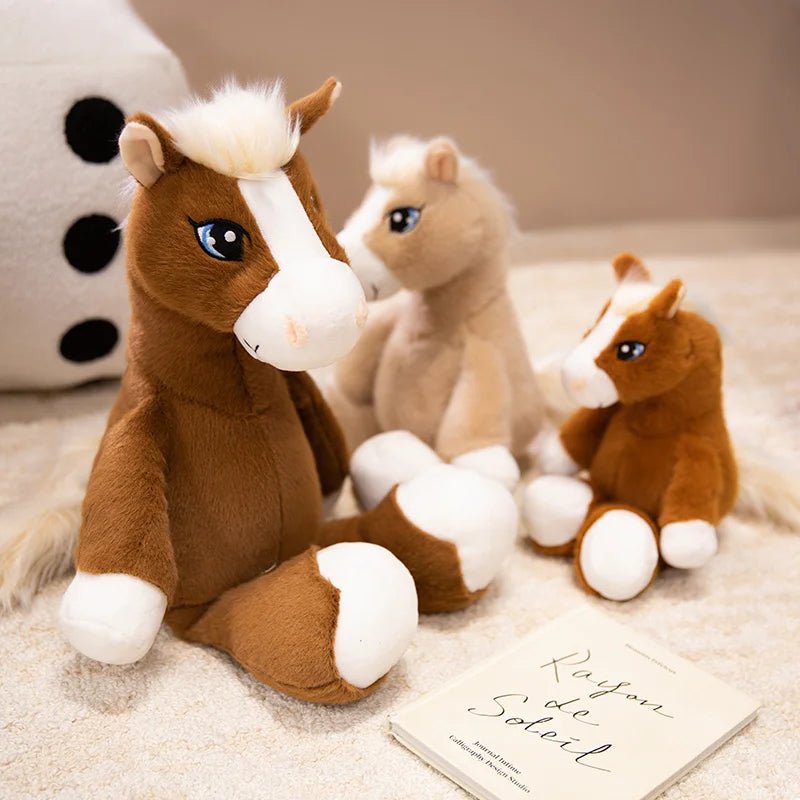 22Cm Cute Big Eyes Hanging Leg Horse Plush Dolls Movie Stuffed Animal High Quality Plush Toys Classic Birthday Gift for Children - by PAWFECTWORLDS | PAWFECTWORLDS | Stuffed & Plush Animals, Stuffed Animals & Plush, Toys & Hobbies