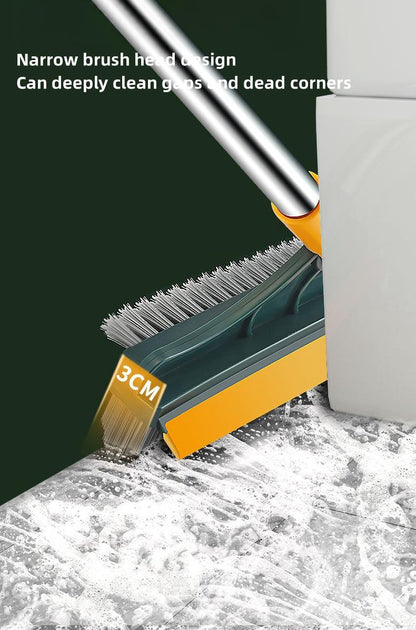 3 In 1 Cleaning Brush Cleaner Brush For Cleaning Bathroom Brush With Long Handle Rotating Floor Brush Crevice Brush - by PAWFECTWORLDS | PAWFECTWORLDS | , ,