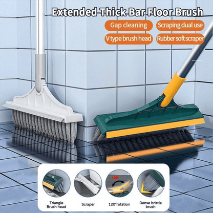 3 In 1 Cleaning Brush Cleaner Brush For Cleaning Bathroom Brush With Long Handle Rotating Floor Brush Crevice Brush - by PAWFECTWORLDS | PAWFECTWORLDS | , ,