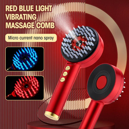 3 Modes Electric Massage Comb Portable Red Light Laser Comb for Hair Follicle Hair Follicles On The Head Essence Oil Applicator - by PAWFECTWORLDS | PAWFECTWORLDS | , ,