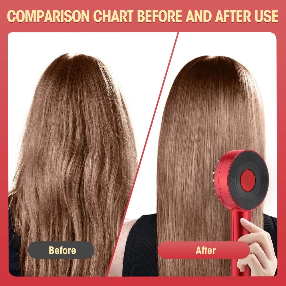 3 Modes Electric Massage Comb Portable Red Light Laser Comb for Hair Follicle Hair Follicles On The Head Essence Oil Applicator - by PAWFECTWORLDS | PAWFECTWORLDS | , ,