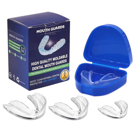 4 - 8Pcs EVA Sports Mouth Protector Anti - Snoring Mouthpiece Anti - Snoring Device at Night for Bruxism Stop Snoring Teeth Mouthguard - by PAWFECTWORLDS | PAWFECTWORLDS | Fitness & Body Building, Sports & Entertainment, Sports Safety