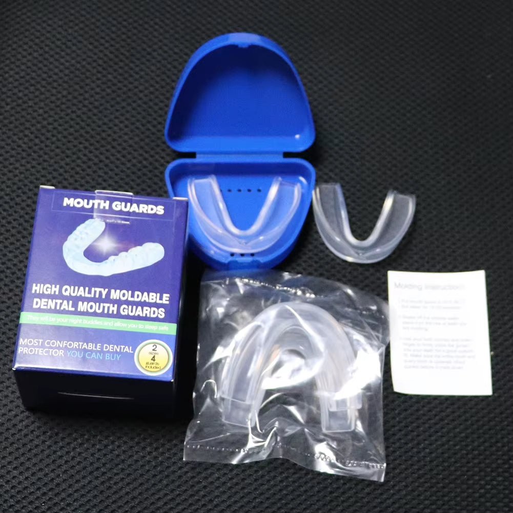 4 - 8Pcs EVA Sports Mouth Protector Anti - Snoring Mouthpiece Anti - Snoring Device at Night for Bruxism Stop Snoring Teeth Mouthguard - by PAWFECTWORLDS | PAWFECTWORLDS | Fitness & Body Building, Sports & Entertainment, Sports Safety