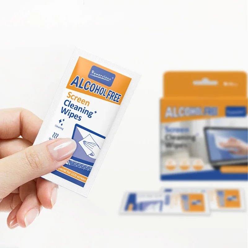 40 Pack PC Cleaners Wipes - Dry and Wet Screen Cleaning Cloths for Cars, Phones, Tablets, Laptops, TVs and Monitors - by PAWFECTWORLDS | PAWFECTWORLDS | , ,