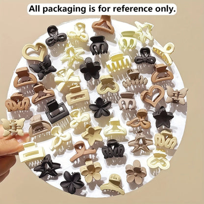 5/10/20/30pcs Beige Mixed Pack Small Clips, Cute Girl Accessories - Perfect for Daily Use, Special Occasions, or Travel Gifts - by PAWFECTWORLDS | PAWFECTWORLDS | , ,