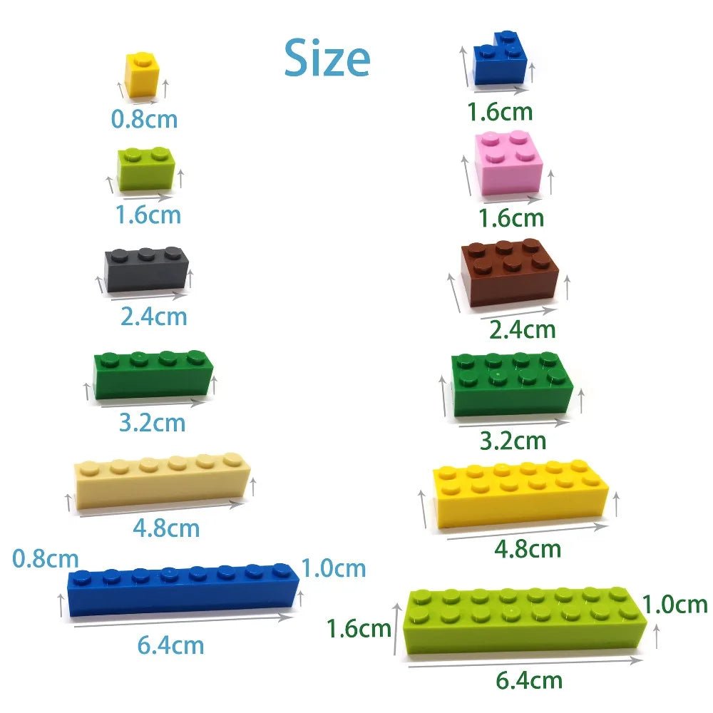 600pcs DIY Building Blocks Thin Figures Bricks Lamp 12Colors Educational Creative Size Compatible With 4037 Toys for Children - by PAWFECTWORLDS | PAWFECTWORLDS | , ,