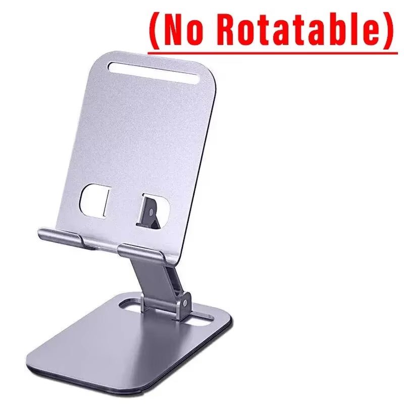 720 Rotate Aluminum Alloy Portable Tablet Holder for Ipad Adjustable Flexible Folding Lazy Desktop Live Mobile Phone Mount Stand - by Universal | PAWFECTWORLDS | Basic Phone Holders, Holders & Stands, Phones & Telecommunications Accessories