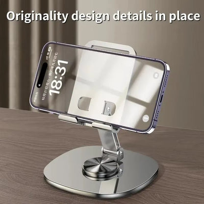 720 Rotate Aluminum Alloy Portable Tablet Holder for Ipad Adjustable Flexible Folding Lazy Desktop Live Mobile Phone Mount Stand - by Universal | PAWFECTWORLDS | Basic Phone Holders, Holders & Stands, Phones & Telecommunications Accessories