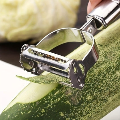 A Versatile Fruit And Potato Grater Made Of Stainless Steel, Perfect For Dining And Unwinding, A Manual Kitchen Tool Ideal For Restaurants. - by PAWFECTWORLDS | PAWFECTWORLDS | , ,