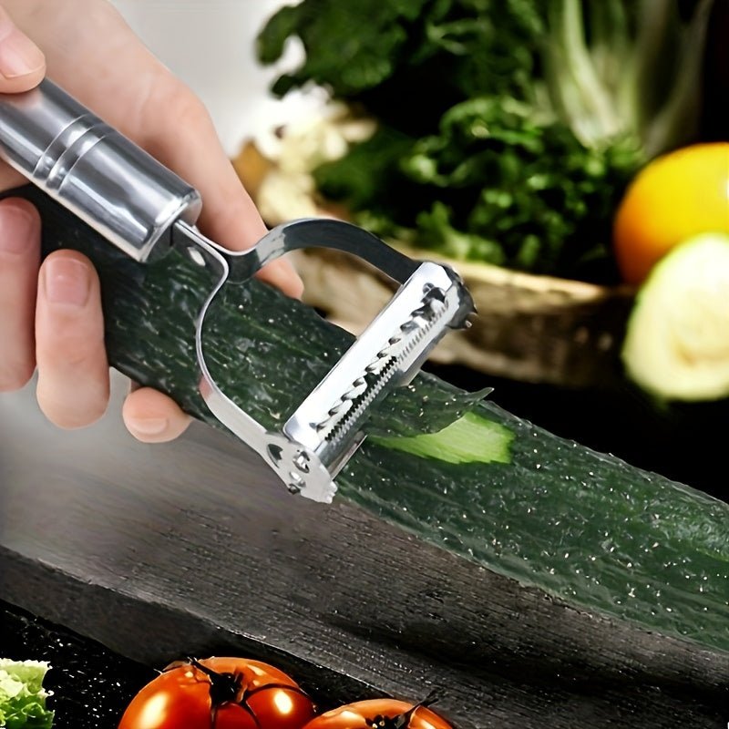 A Versatile Fruit And Potato Grater Made Of Stainless Steel, Perfect For Dining And Unwinding, A Manual Kitchen Tool Ideal For Restaurants. - by PAWFECTWORLDS | PAWFECTWORLDS | , ,