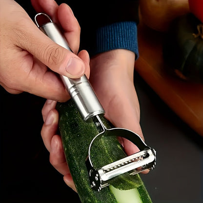 A Versatile Fruit And Potato Grater Made Of Stainless Steel, Perfect For Dining And Unwinding, A Manual Kitchen Tool Ideal For Restaurants. - by PAWFECTWORLDS | PAWFECTWORLDS | , ,