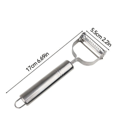 A Versatile Fruit And Potato Grater Made Of Stainless Steel, Perfect For Dining And Unwinding, A Manual Kitchen Tool Ideal For Restaurants. - by PAWFECTWORLDS | PAWFECTWORLDS | , ,