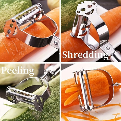 A Versatile Fruit And Potato Grater Made Of Stainless Steel, Perfect For Dining And Unwinding, A Manual Kitchen Tool Ideal For Restaurants. - by PAWFECTWORLDS | PAWFECTWORLDS | , ,