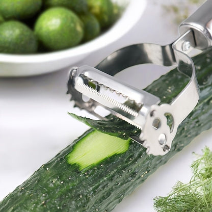 A Versatile Fruit And Potato Grater Made Of Stainless Steel, Perfect For Dining And Unwinding, A Manual Kitchen Tool Ideal For Restaurants. - by PAWFECTWORLDS | PAWFECTWORLDS | , ,