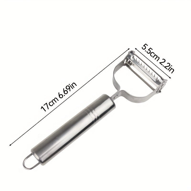 A Versatile Fruit And Potato Grater Made Of Stainless Steel, Perfect For Dining And Unwinding, A Manual Kitchen Tool Ideal For Restaurants. - by PAWFECTWORLDS | PAWFECTWORLDS | , ,