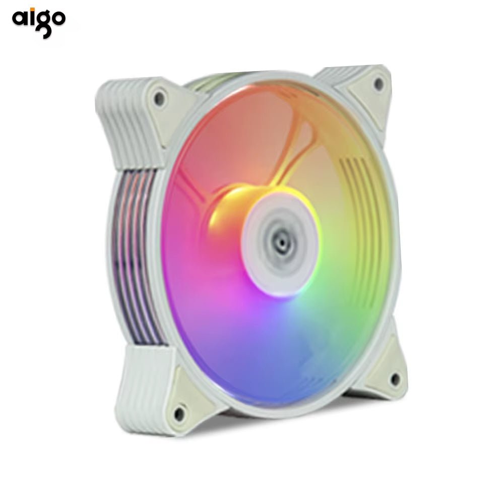 Aigo AR12 White 120mm RGB Fan Kit for PC Gamer - by Aigo | PAWFECTWORLDS | Computer & Office, Computer Components, PC Fans & Cooling