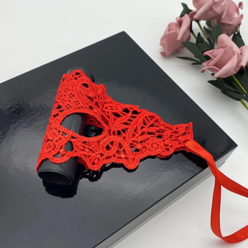 Black Hollow Lace Masquerade Face Mask Sexy Cosplay Prom Party Props Costume Carnival Masquerade Mask Nightclub Queen Eye Mask - by PAWFECTWORLDS | PAWFECTWORLDS | , ,