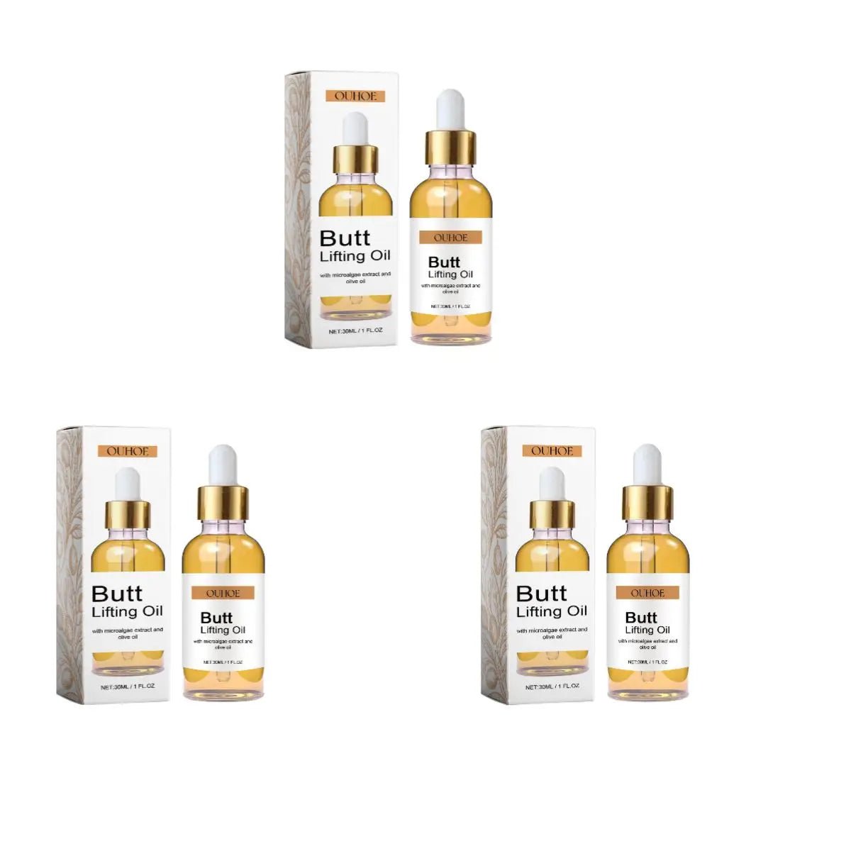 Buttock Enlargement Oil Hip Lifting Growth Firming Nourishing Moisturize Skin Tighten Pores Enhance Elasticity Body Massage Care - by PAWFECTWORLDS | PAWFECTWORLDS | , ,