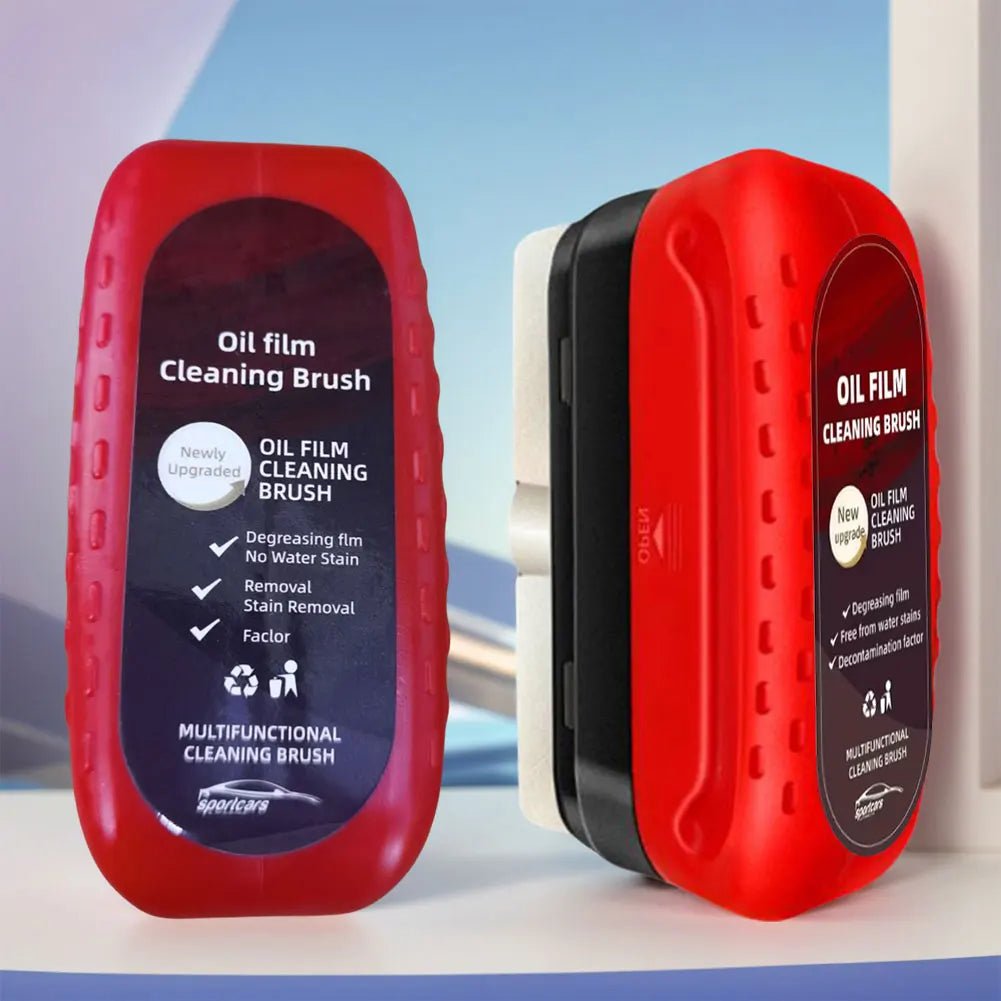 Car Glass Sponge Cleaning Brush Car Window Glass Cleaner Removes Dirt Windshield Oil Film Cleaner Glass Oil Film Cleaning Brush - by PAWFECTWORLDS | PAWFECTWORLDS | , ,