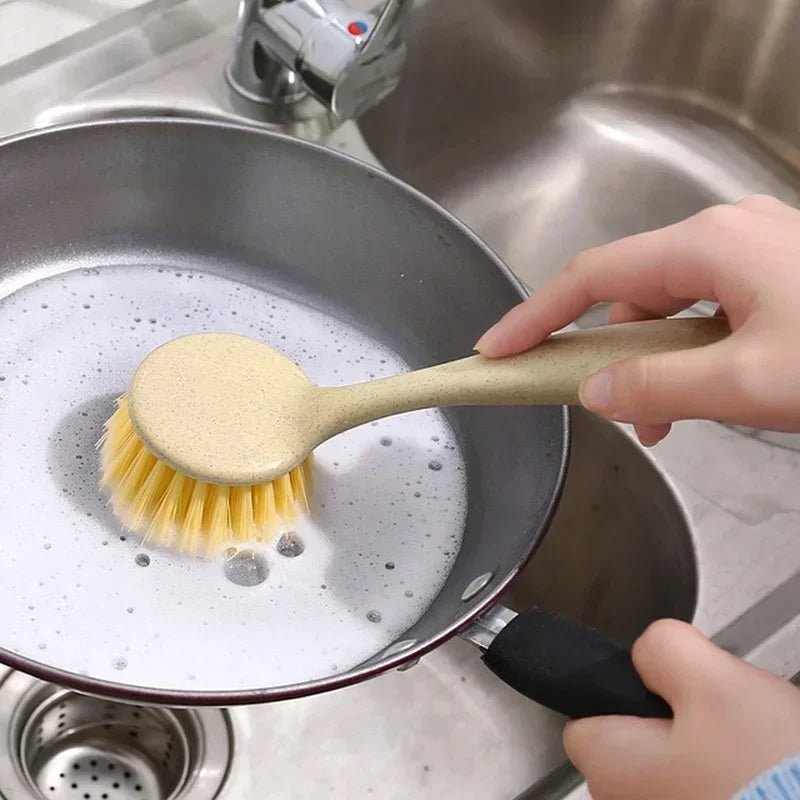 Cleaning Brush Household Decontamination Pot Washing Dishwashing Brush Hanging Sink Stove Long Handle Cleaning Tools - by PAWFECTWORLDS | PAWFECTWORLDS | , ,