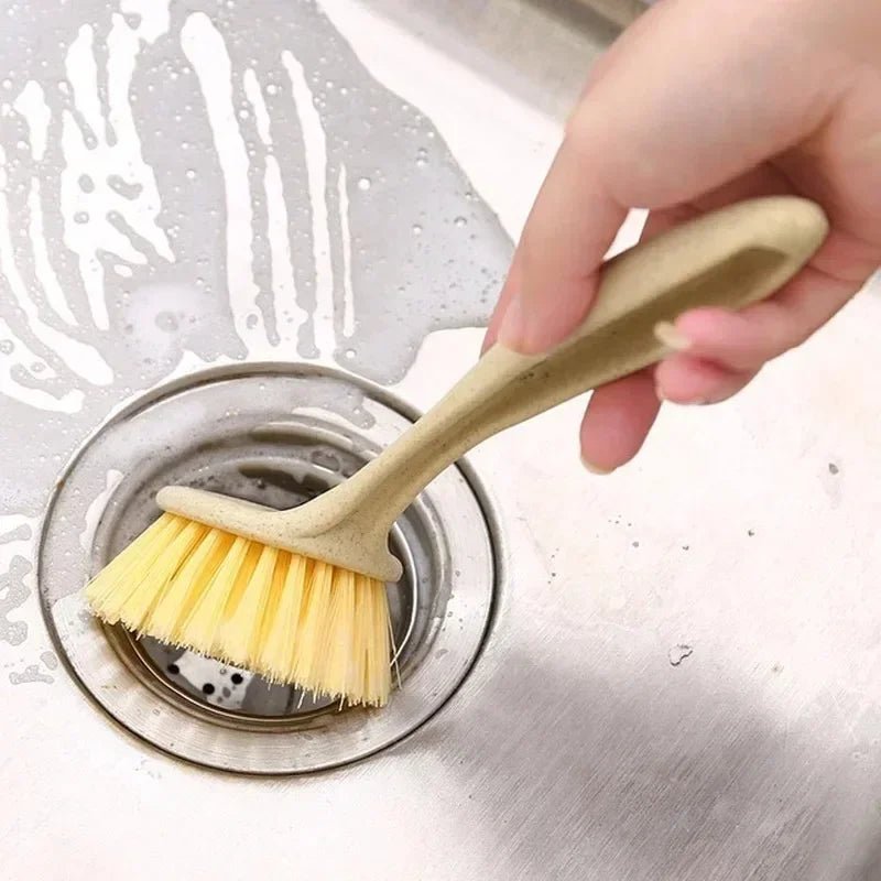 Cleaning Brush Household Decontamination Pot Washing Dishwashing Brush Hanging Sink Stove Long Handle Cleaning Tools - by PAWFECTWORLDS | PAWFECTWORLDS | , ,