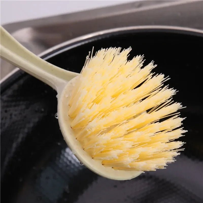Cleaning Brush Household Decontamination Pot Washing Dishwashing Brush Hanging Sink Stove Long Handle Cleaning Tools - by PAWFECTWORLDS | PAWFECTWORLDS | , ,