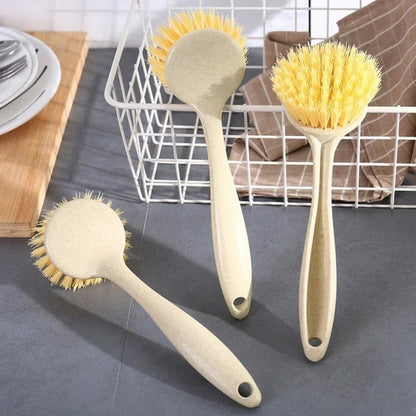Cleaning Brush Household Decontamination Pot Washing Dishwashing Brush Hanging Sink Stove Long Handle Cleaning Tools - by PAWFECTWORLDS | PAWFECTWORLDS | , ,