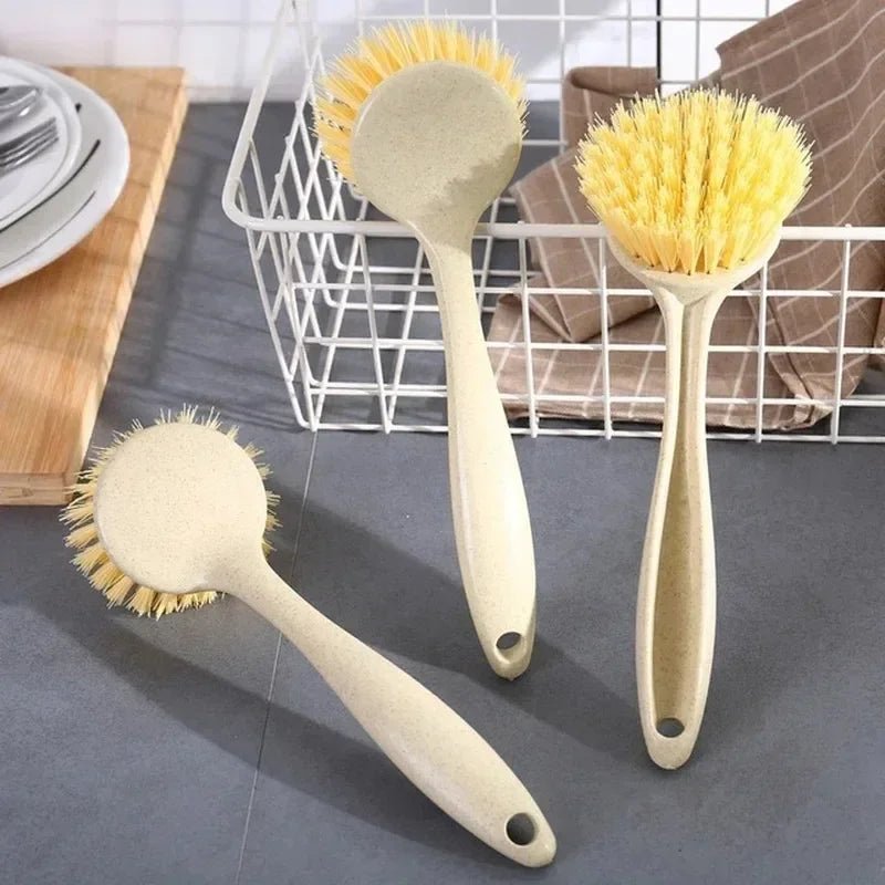 Cleaning Brush Household Decontamination Pot Washing Dishwashing Brush Hanging Sink Stove Long Handle Cleaning Tools - by PAWFECTWORLDS | PAWFECTWORLDS | , ,