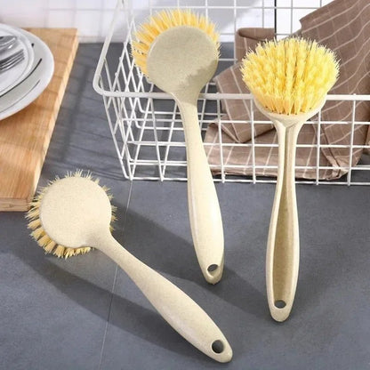 Cleaning Brush Household Decontamination Pot Washing Dishwashing Brush Hanging Sink Stove Long Handle Cleaning Tools - by PAWFECTWORLDS | PAWFECTWORLDS | , ,
