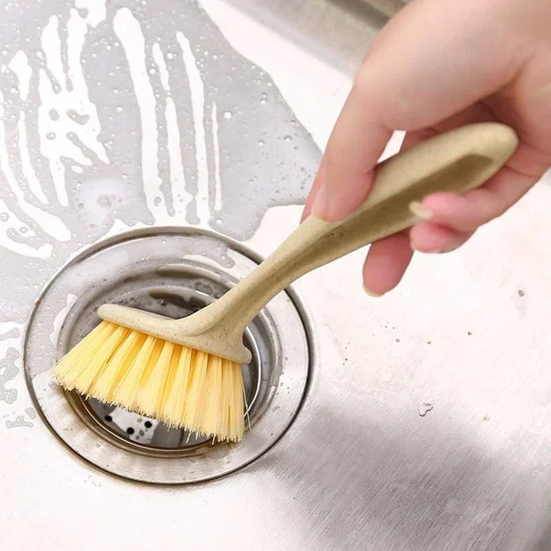 Cleaning Brush Household Decontamination Pot Washing Dishwashing Brush Hanging Sink Stove Long Handle Cleaning Tools - by PAWFECTWORLDS | PAWFECTWORLDS | , ,