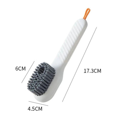 Cleaning Brush Soft Bristled Liquid Shoe Brush Long Handle Brush Clothes Brush Shoe Clothing Board Brush Household Cleaning Tool - by PAWFECTWORLDS | PAWFECTWORLDS | , ,