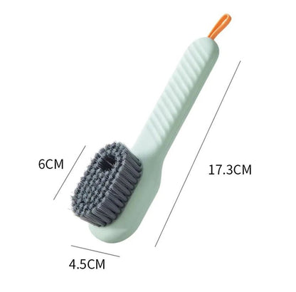 Cleaning Brush Soft Bristled Liquid Shoe Brush Long Handle Brush Clothes Brush Shoe Clothing Board Brush Household Cleaning Tool - by PAWFECTWORLDS | PAWFECTWORLDS | , ,