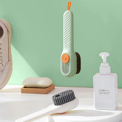Cleaning Brush Soft Bristled Liquid Shoe Brush Long Handle Brush Clothes Brush Shoe Clothing Board Brush Household Cleaning Tool - by PAWFECTWORLDS | PAWFECTWORLDS | , ,