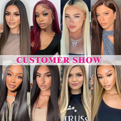 Clip in Hair Extensions 4 Brown Hair Real Human Hair Double Weft 8Pcs Hair Extensions Clip Ins Straight Human Hair for Woman - by Angelove | PAWFECTWORLDS | Hair Extensions & Wigs, Human Hair (For White), Human Hair Extensions