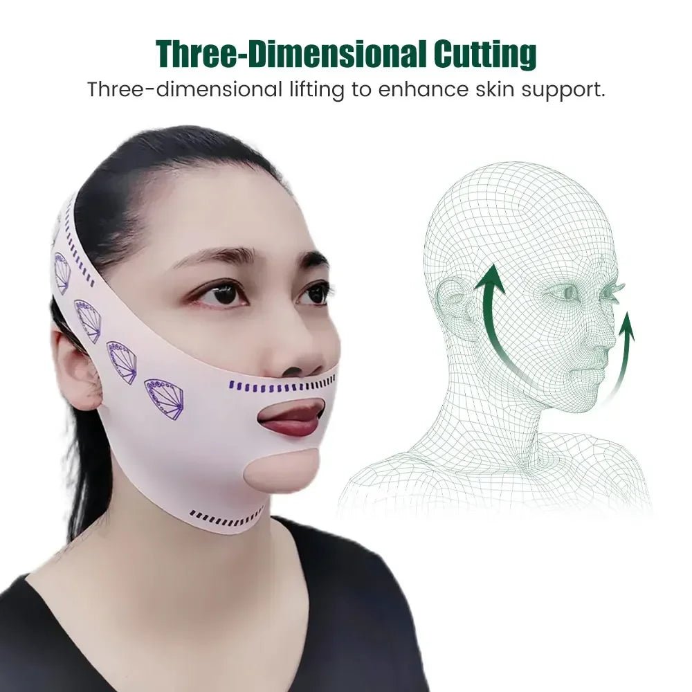 Delicate Facial Thin Face Mask Slimming Bandage Skin Care Belt Shape And Lift Reduce Double Chin Face Mask Face Thining Band - by PAWFECTWORLDS | PAWFECTWORLDS | , ,