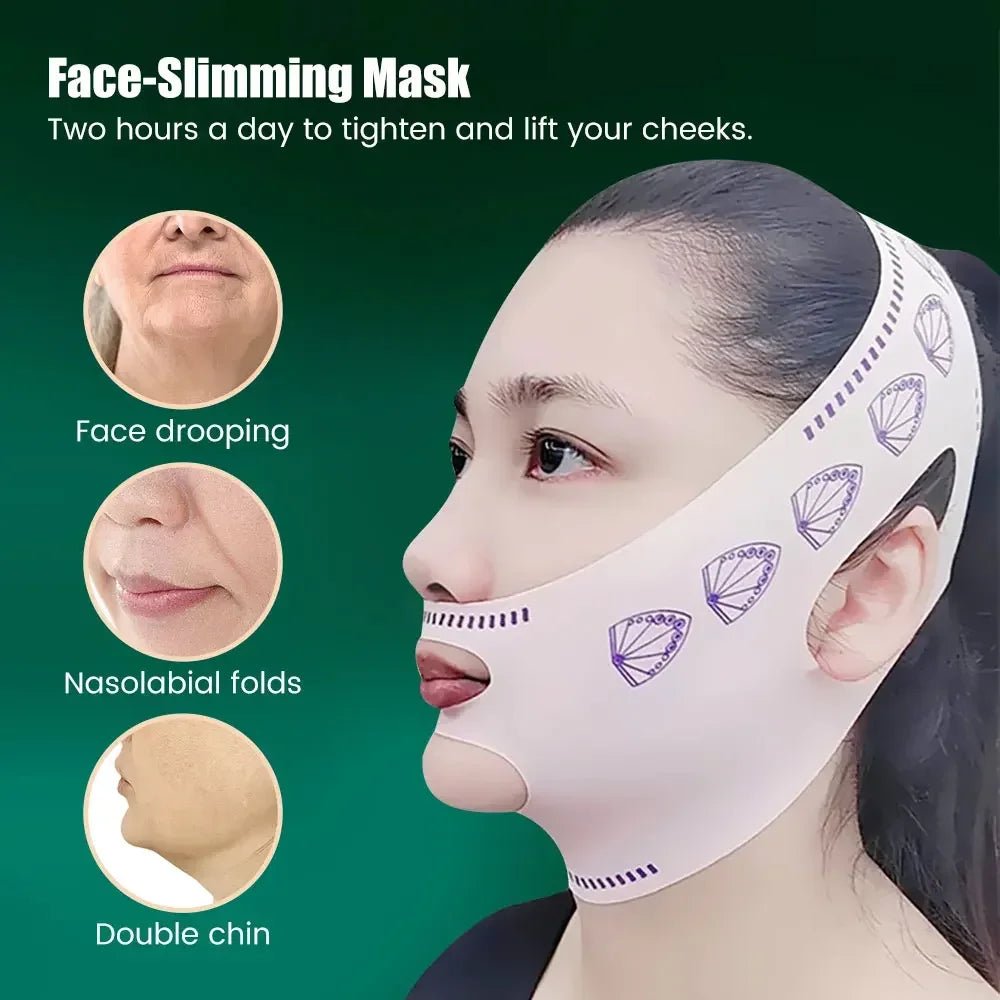 Delicate Facial Thin Face Mask Slimming Bandage Skin Care Belt Shape And Lift Reduce Double Chin Face Mask Face Thining Band - by PAWFECTWORLDS | PAWFECTWORLDS | , ,