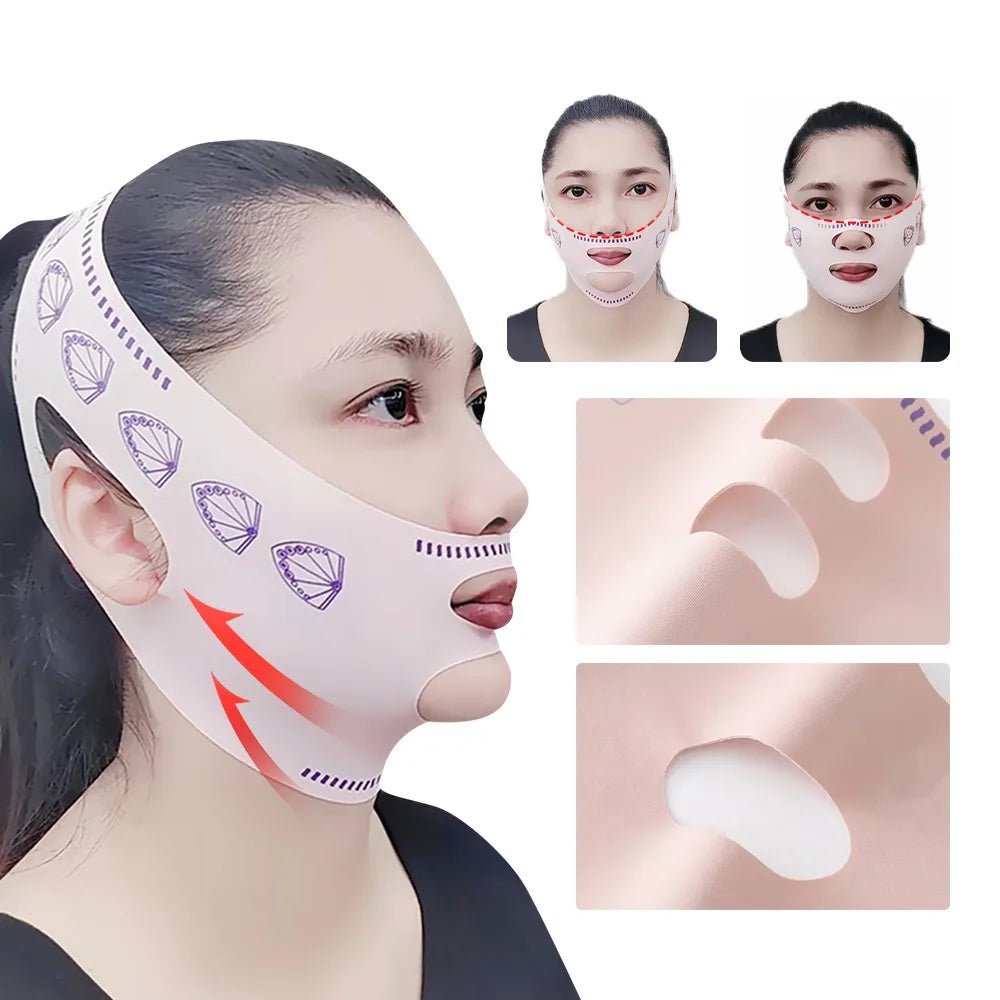 Delicate Facial Thin Face Mask Slimming Bandage Skin Care Belt Shape And Lift Reduce Double Chin Face Mask Face Thining Band - by PAWFECTWORLDS | PAWFECTWORLDS | , ,