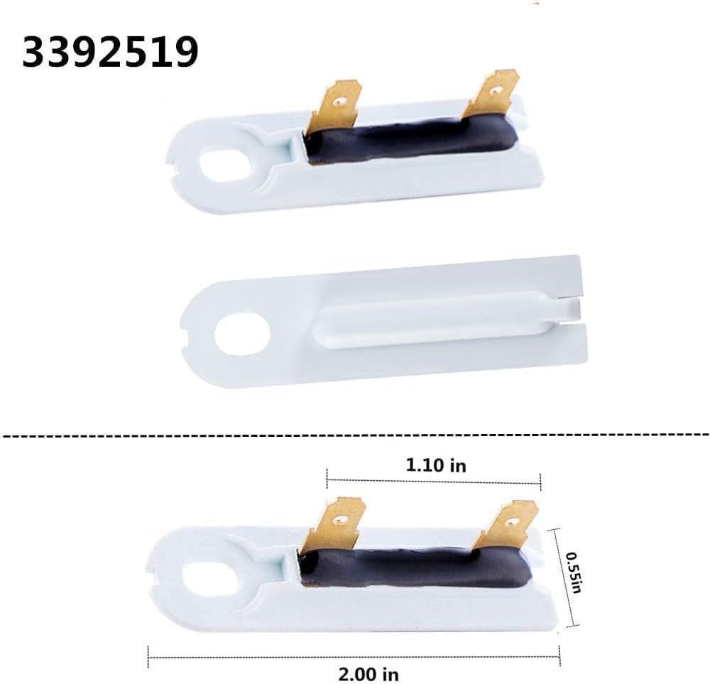 Dryer Heating Element Upgrade 8544771 with Thermostat Cut Off 279816 and Thermal Fuse 279973 3392519 Compatible with Maytag, Kenmore, KitchenAid, Whirlpool and More - by SUMNEW | PAWFECTWORLDS | Appliances, Dryer Parts & Accessories, Parts & Accessories