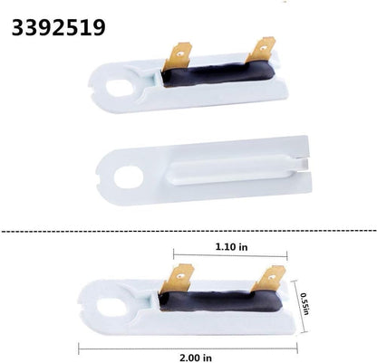 Dryer Heating Element Upgrade 8544771 with Thermostat Cut Off 279816 and Thermal Fuse 279973 3392519 Compatible with Maytag, Kenmore, KitchenAid, Whirlpool and More - by SUMNEW | PAWFECTWORLDS | Appliances, Dryer Parts & Accessories, Parts & Accessories