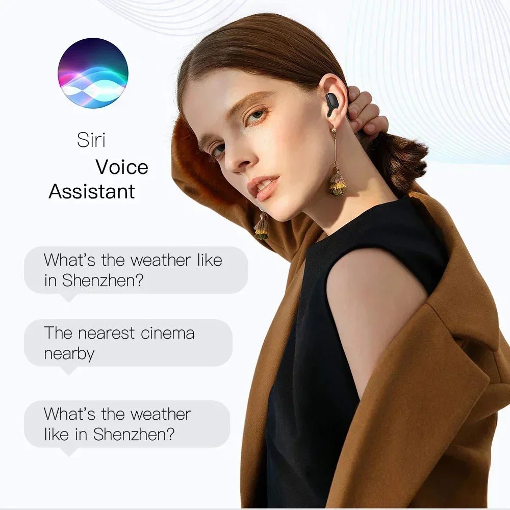 E6S Wireless Bluetooth Earphones TWS Bluetooth Headset Wireless Earbuds Noise Cancelling Earphones with Microphone Headphones - by PAWFECTWORLDS | PAWFECTWORLDS | , ,