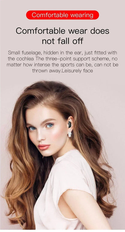 E6S Wireless Bluetooth Earphones TWS Bluetooth Headset Wireless Earbuds Noise Cancelling Earphones with Microphone Headphones - by PAWFECTWORLDS | PAWFECTWORLDS | , ,