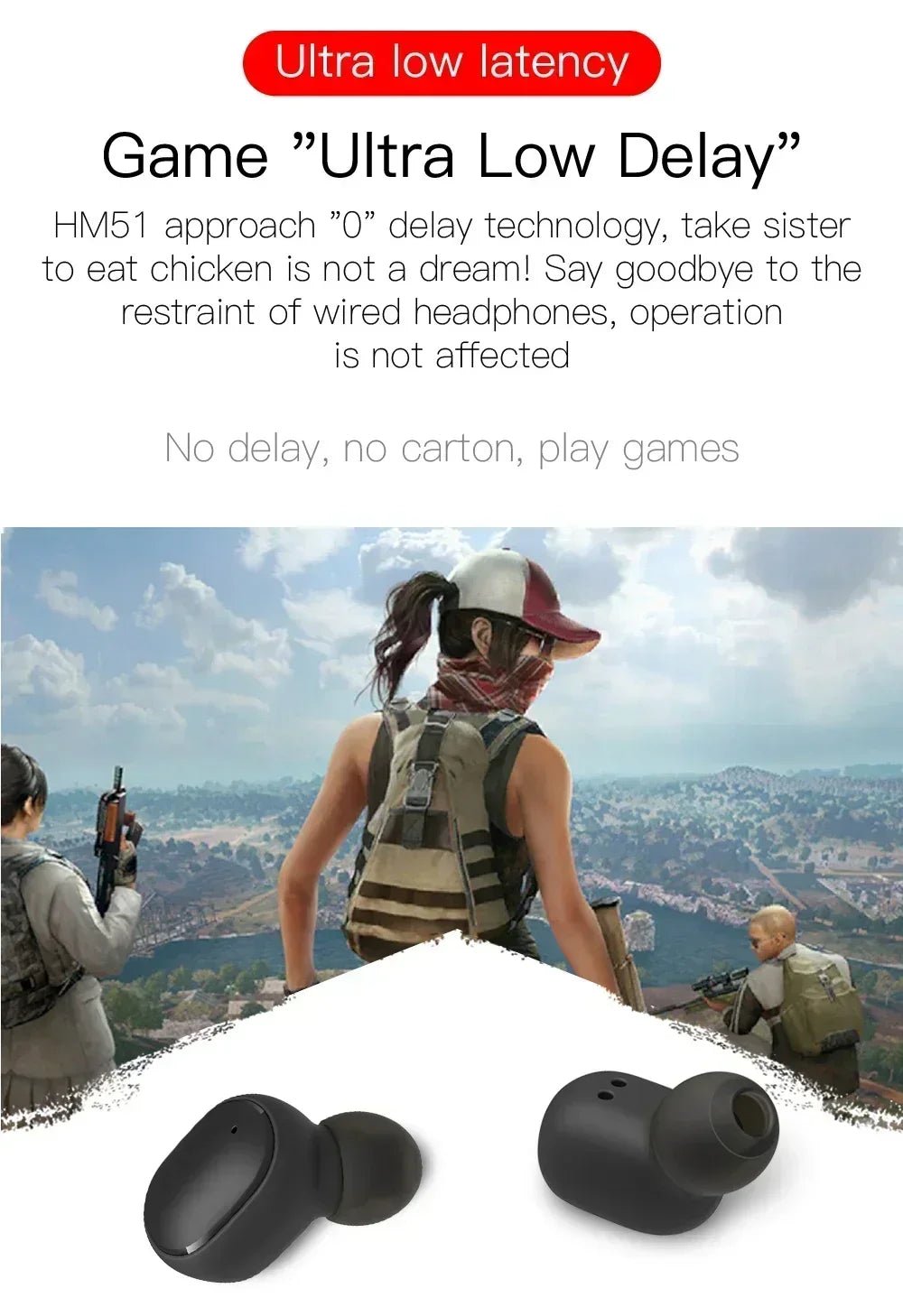 E6S Wireless Bluetooth Earphones TWS Bluetooth Headset Wireless Earbuds Noise Cancelling Earphones with Microphone Headphones - by PAWFECTWORLDS | PAWFECTWORLDS | , ,