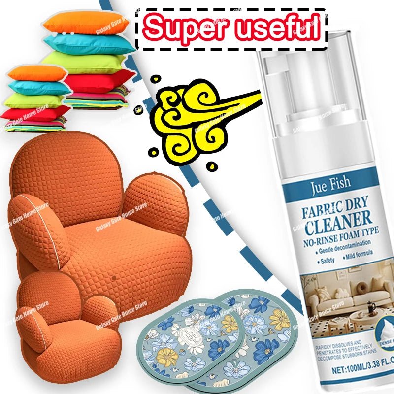 Fabric Carpet Tapestry Mat Sofa Cleaner Shampoo Home Upholstery Pillow Door Shoes Pad Cleaning Liquid Product Useful Small Tool - by PAWFECTWORLDS | PAWFECTWORLDS | , ,