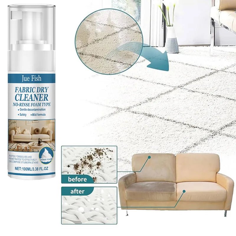 Fabric Carpet Tapestry Mat Sofa Cleaner Shampoo Home Upholstery Pillow Door Shoes Pad Cleaning Liquid Product Useful Small Tool - by PAWFECTWORLDS | PAWFECTWORLDS | , ,